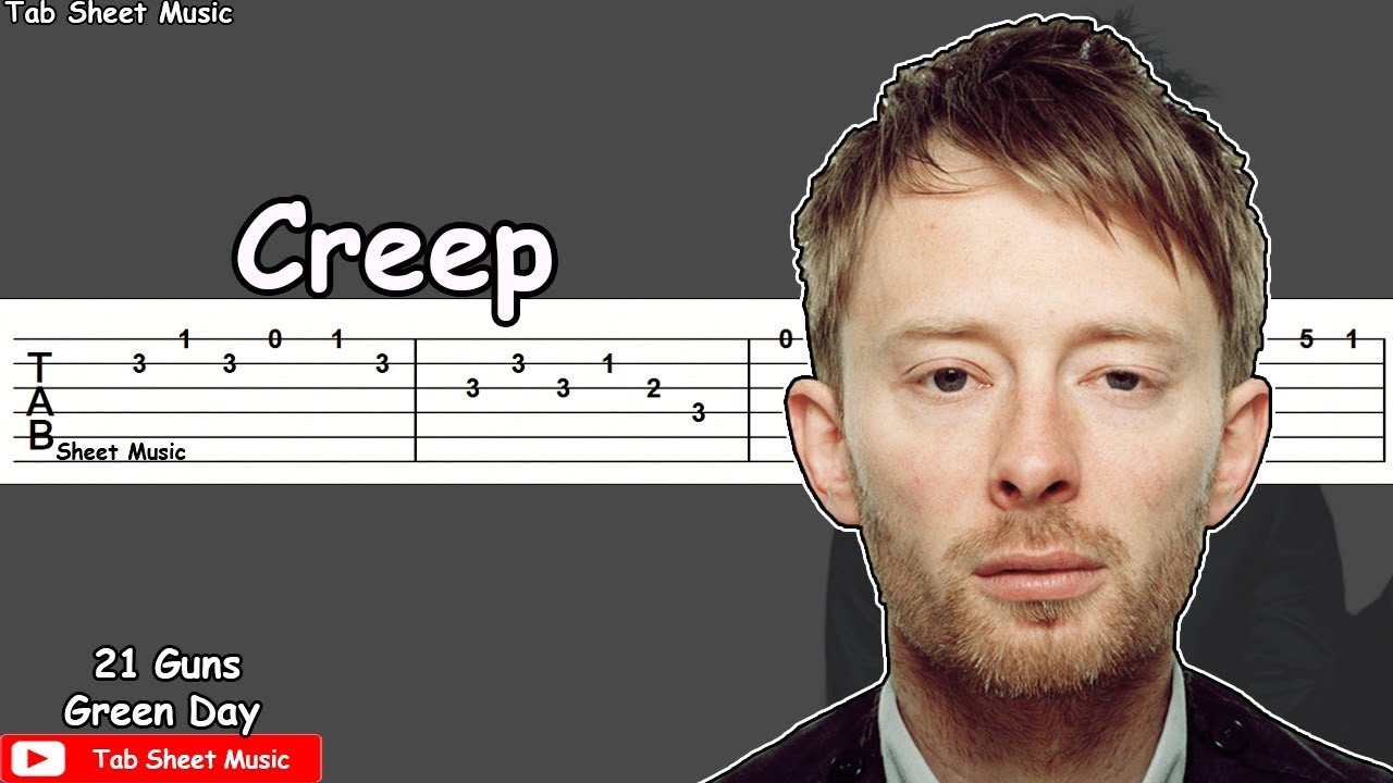 radiohead creep guitar pro download
