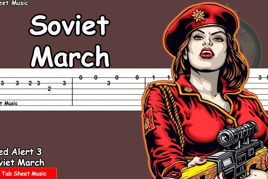 Red Alert 3 - Soviet March Guitar Tutorial