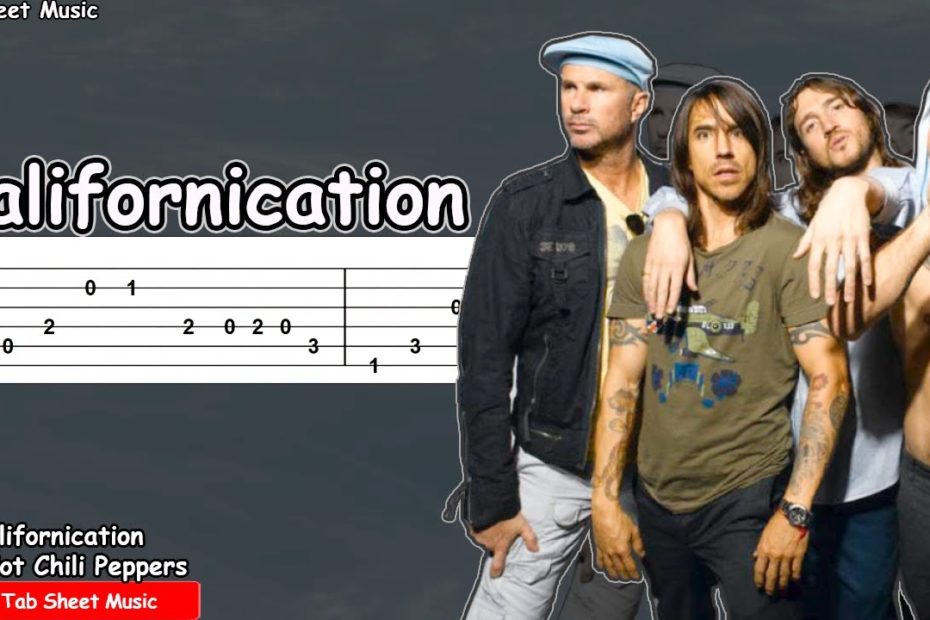 Red Hot Chili Peppers - Californication Guitar Tutorial
