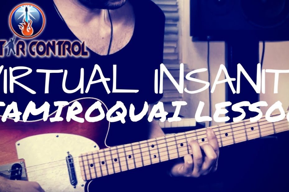 Rhythm Guitar Lesson On How To Play "Virtual Insanity" By Jamiroquai