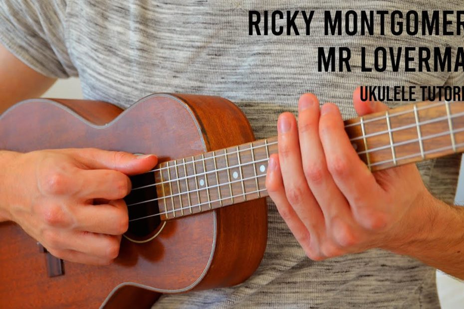Ricky Montgomery - Mr Loverman EASY Ukulele Tutorial With Chords / Lyrics