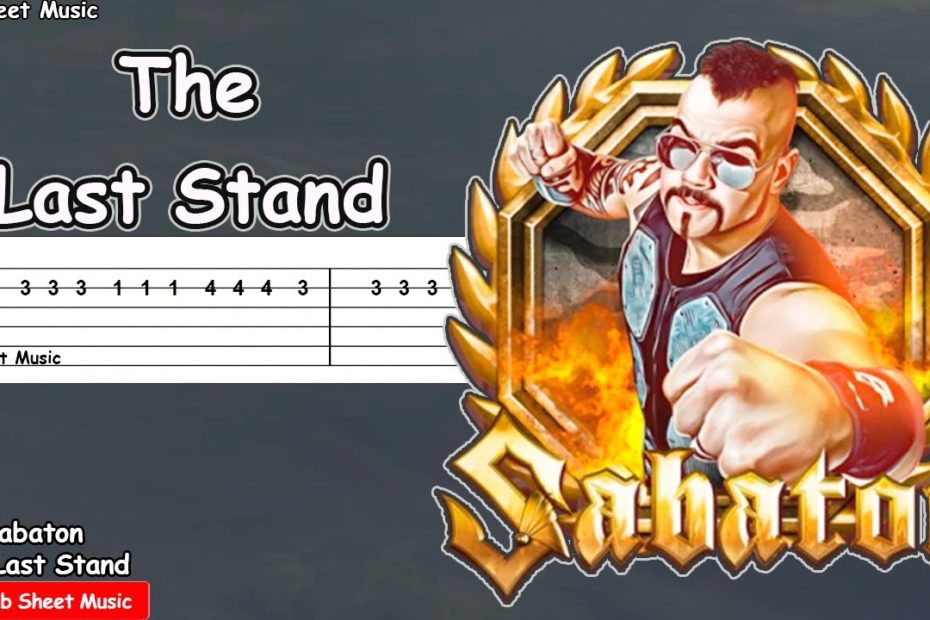 Sabaton - The Last Stand Guitar Tutorial | TAB
