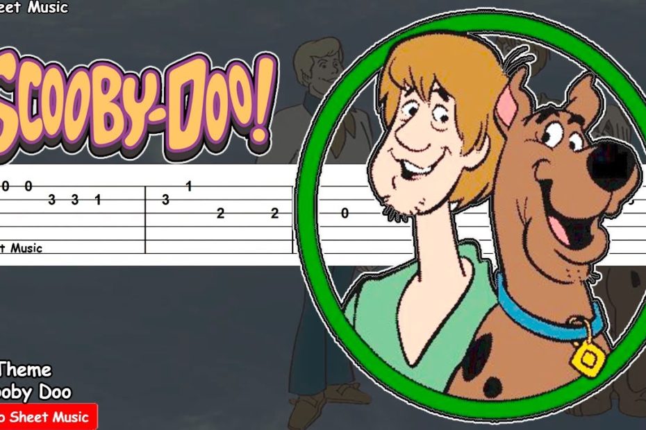 Scooby Doo, Where Are You - Theme Guitar Tutorial