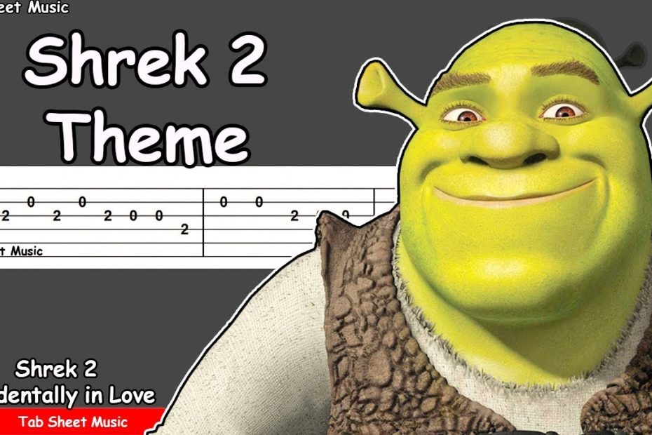 Shrek 2 - Accidentally in Love Guitar Tutorial