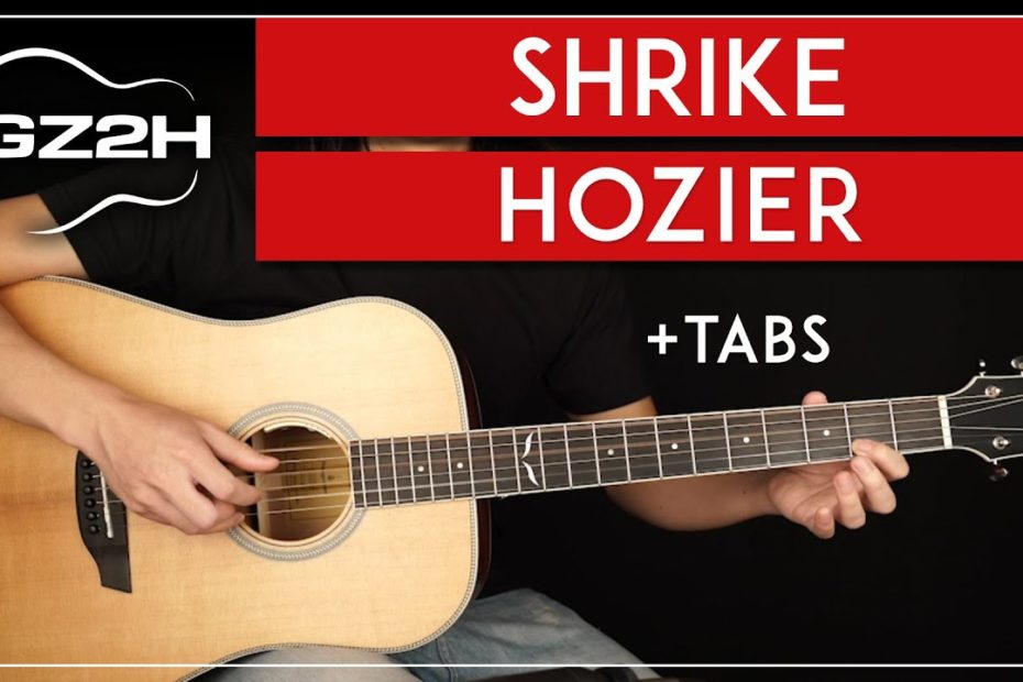 Shrike Guitar Tutorial Hozier Guitar Fingerpicking Lesson