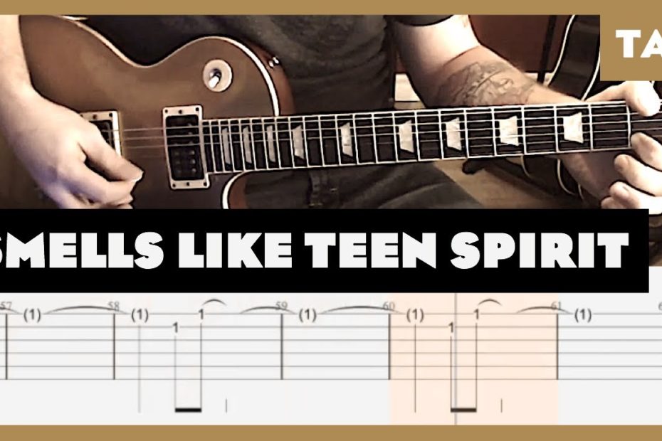 Smells Like Teen Spirit Nirvana Cover | Guitar Tab | Lesson | Tutorial