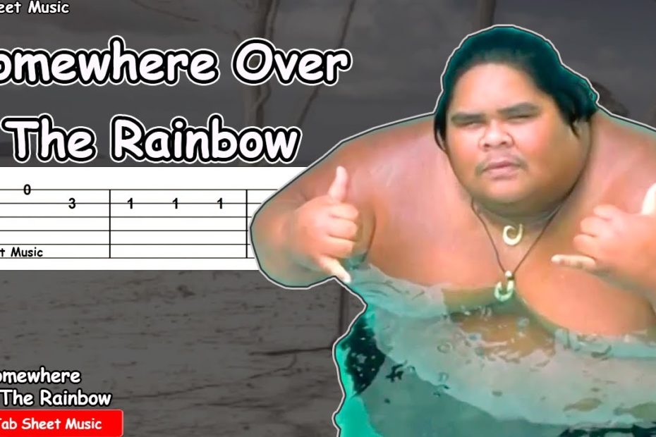 Somewhere Over the Rainbow - Israel Kamakawiwo'ole Guitar Tutorial