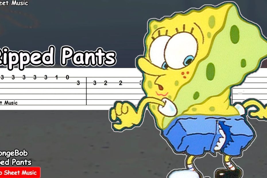SpongeBob SquarePants - Ripped Pants Guitar Tutorial