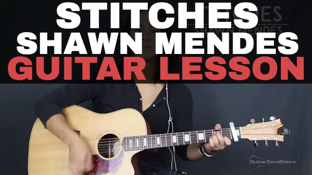 Stitches Shawn Mendes Guitar Lesson Acoustic