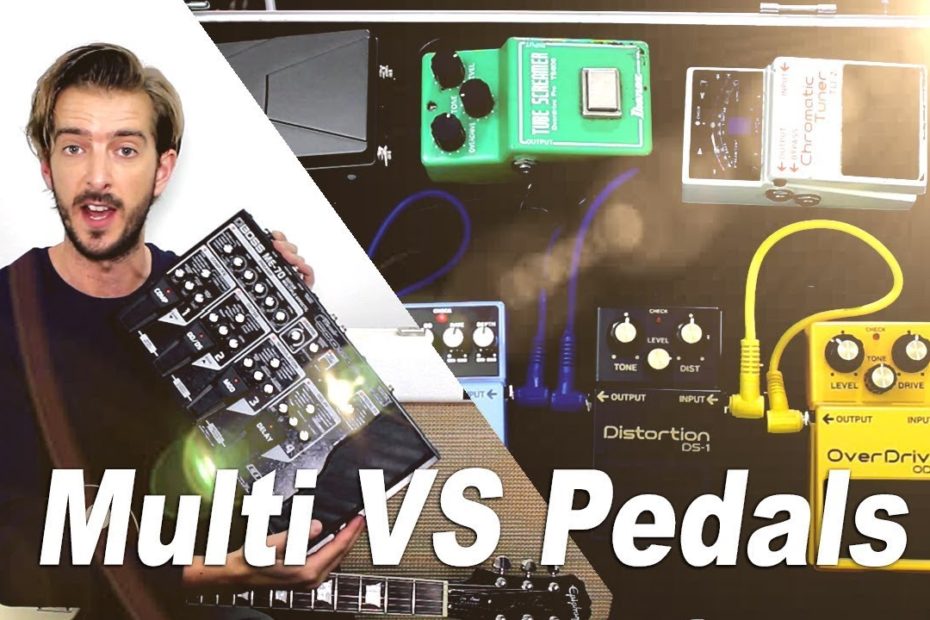 Stompbox Pedals VS Multi Effects - PROS and CONS