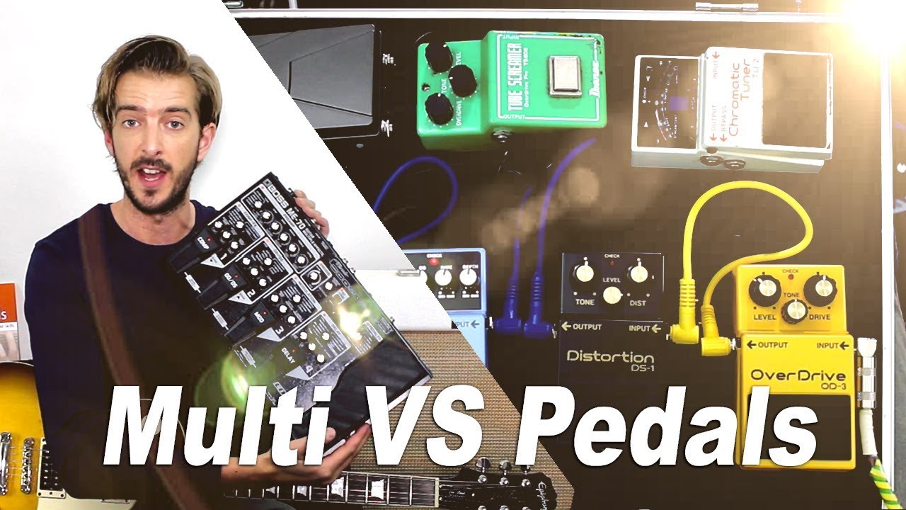 Stompbox Pedals VS Multi Effects PROS and CONS Andy Guitar