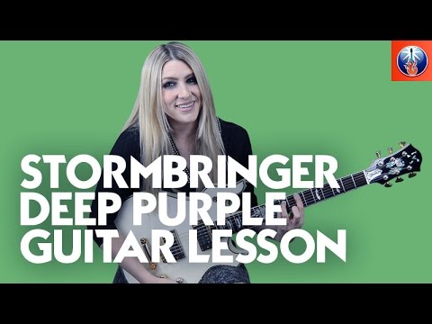 Stormbringer Deep Purple Guitar Lesson - Learn Stormbringer Chords and Riff