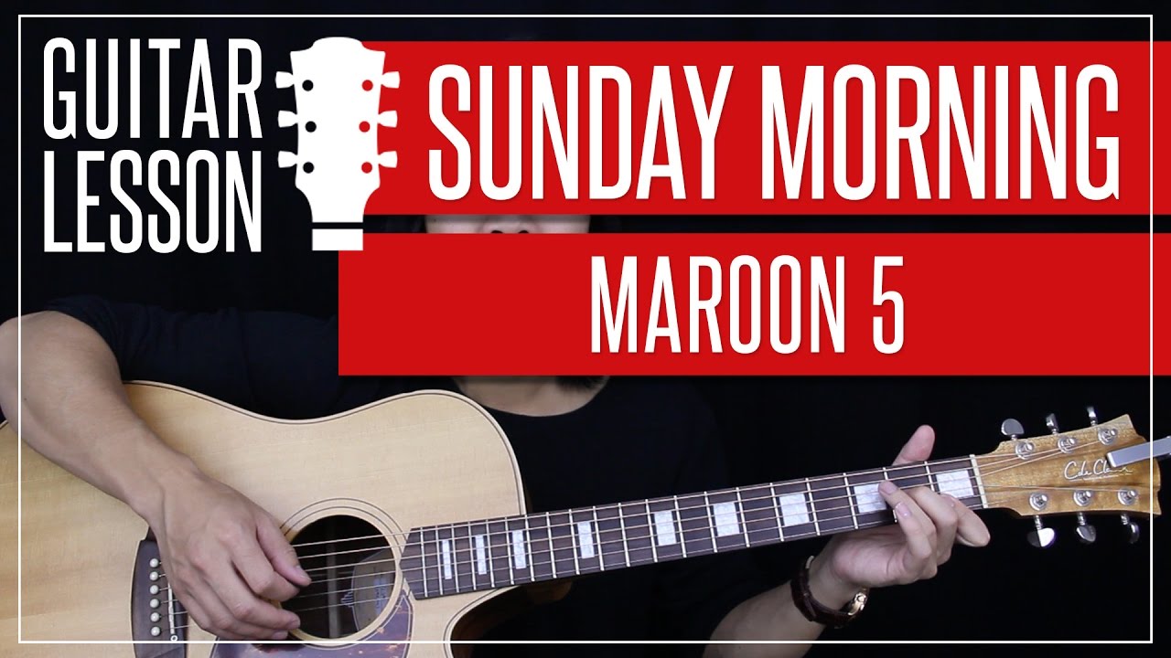 sunday morning maroon 5 cover guitar