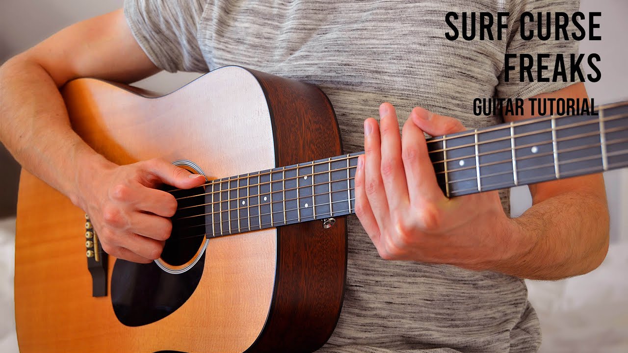 Surf Curse Freaks EASY Guitar Tutorial With Chords / Lyrics Easy 2