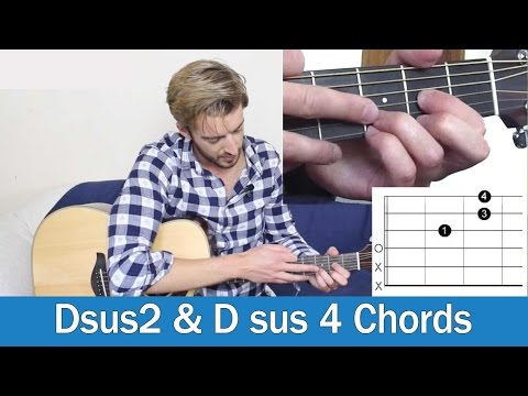 Sus Chords Guitar Lesson 1 - Dsus2 DSus4 (Level 4 03)