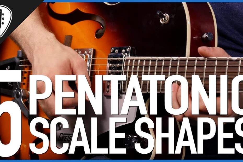 The 5 Pentatonic Scale Shapes - Guitar Lesson