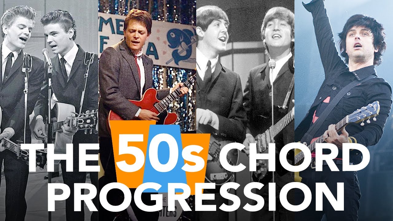 The 50s Chord Progression // Popular Guitar Chord Progressions - Andy