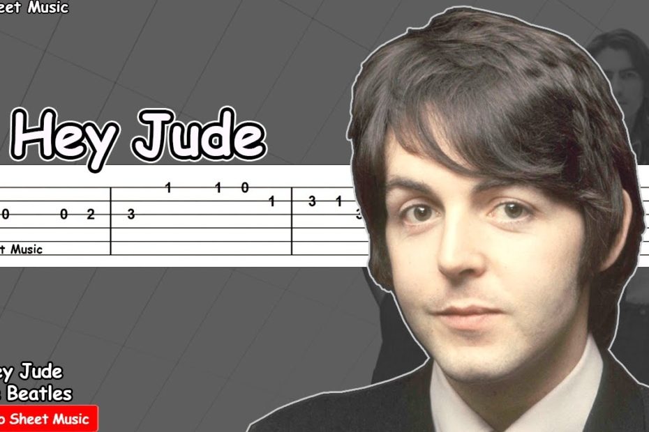 The Beatles - Hey Jude Guitar Tutorial