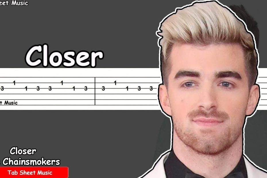 The Chainsmokers - Closer ft. Halsey Guitar Tutorial