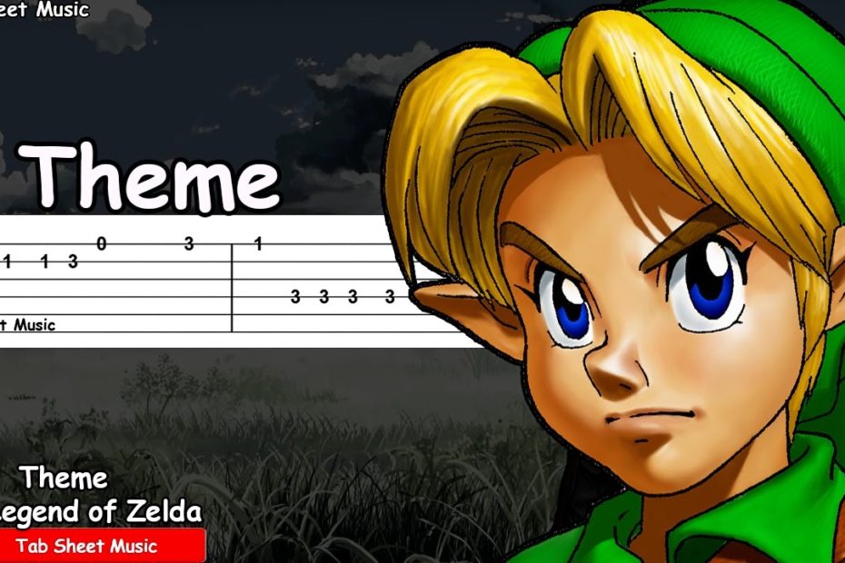 The Legend of Zelda - Theme Guitar Tutorial