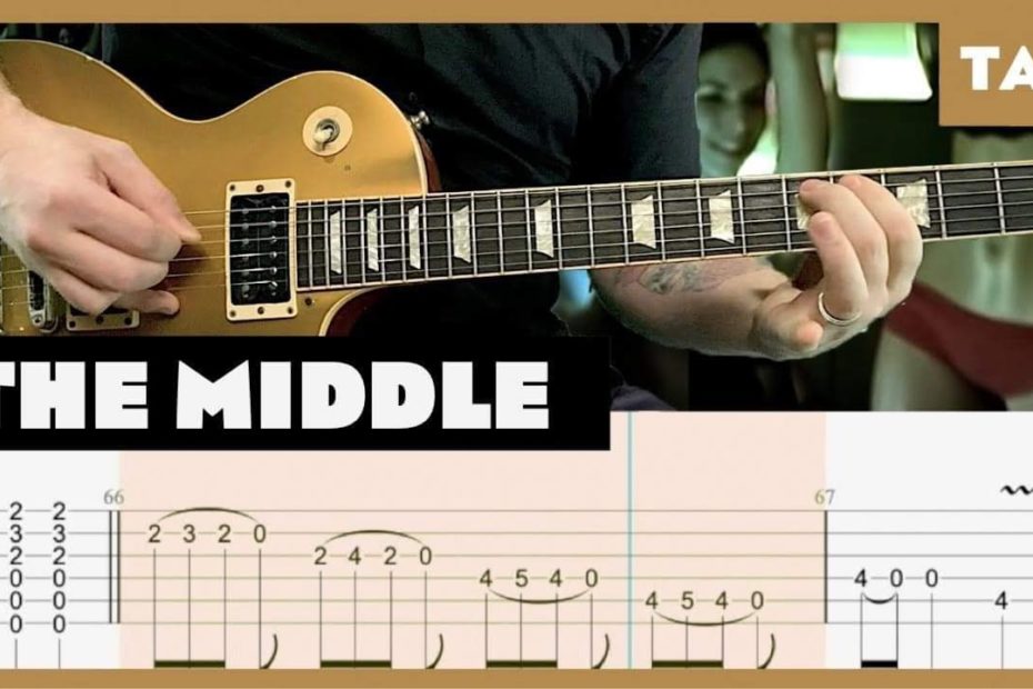 The Middle Jimmy Eat World Cover | Guitar Tab | Lesson | Tutorial