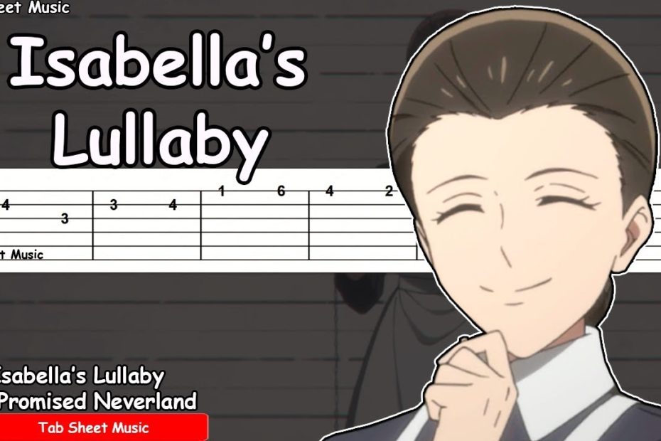 The Promised Neverland OST - Isabella’s Lullaby Guitar Tutorial