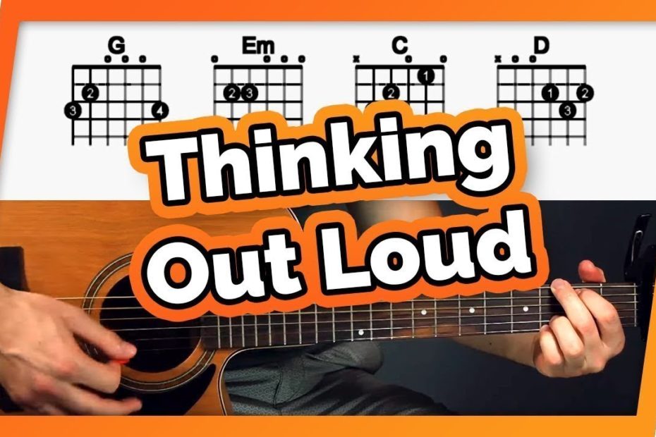 Thinking Out Loud Guitar Tutorial (Ed Sheeran) Easy Chords Guitar Lesson