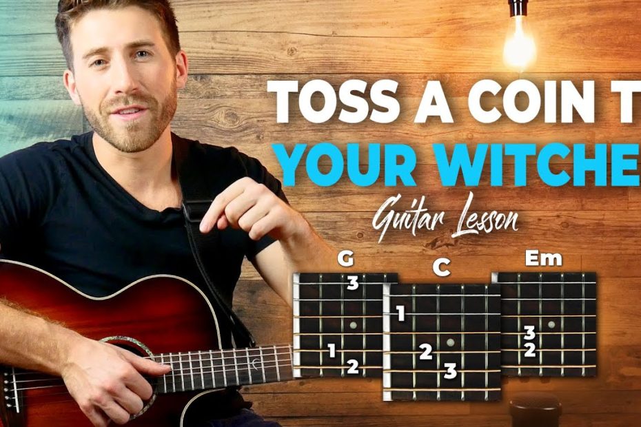 Toss A Coin To Your Witcher Guitar Tutorial (OST) EASY BEGINNER CHORDS LESSON