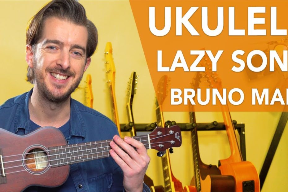 UKE - The Lazy Song Bruno Mars // EASY Ukulele Songs for Beginners