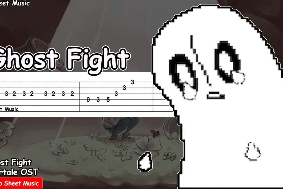 Undertale OST - Ghost Fight Guitar Tutorial