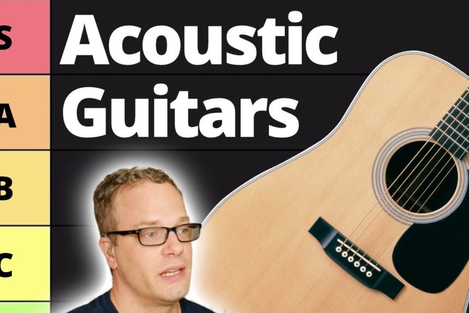 What's The BEST Acoustic Guitar Brand? (Tier List)