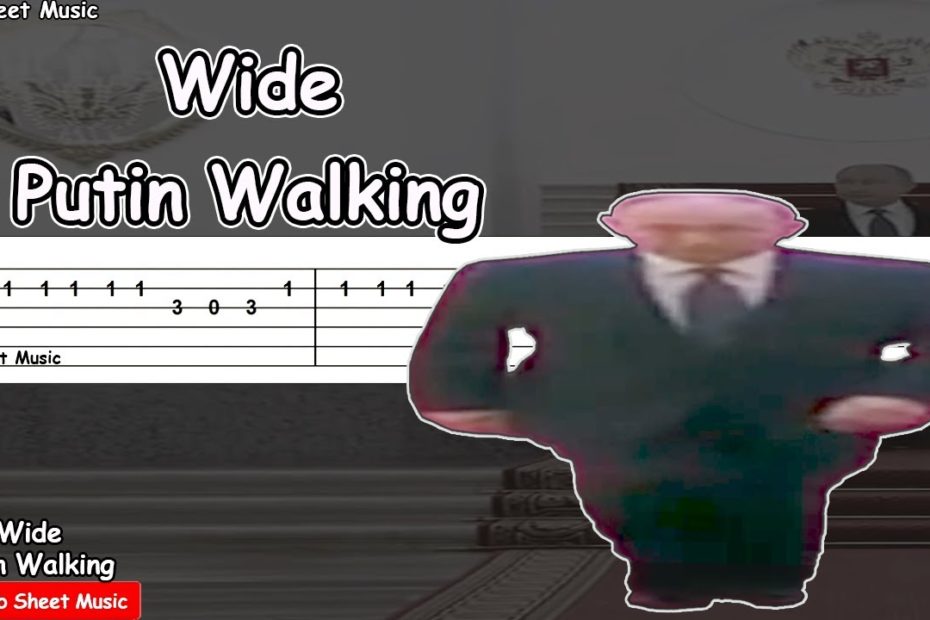 Wide Putin Walking (Meme) Guitar Tutorial