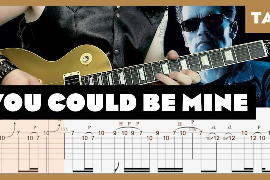You Could Be Mine Guns N’ Roses Cover | Guitar Tab | Lesson | Tutorial