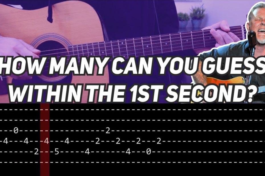 14 Instantly Recognizable Acoustic Guitar Intros (with TAB)