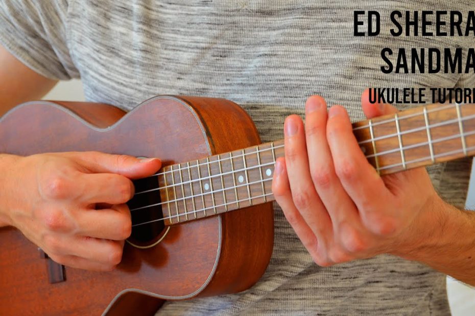Ed Sheeran - Sandman EASY Ukulele Tutorial With Chords / Lyrics