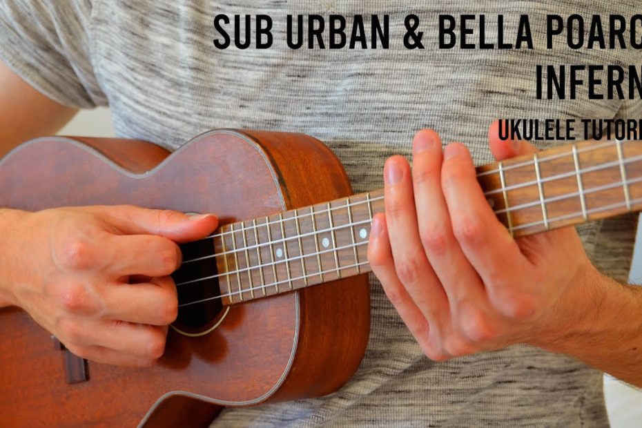 Sub Urban & Bella Poarch - INFERNO EASY Ukulele Tutorial With Chords / Lyrics