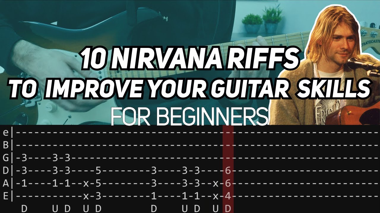 10 Easy Nirvana Riffs For Beginners - Nikola Gugoski