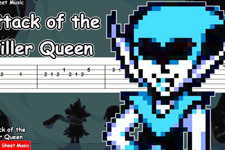Attack of the Killer Queen - Deltarune Chapter 2 Guitar Tutorial