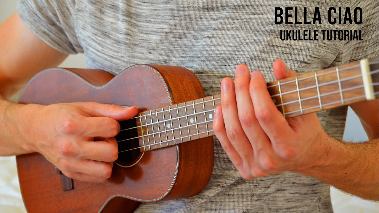 Bella Ciao EASY Ukulele Tutorial With Chords / Lyrics Easy 2 Play Music