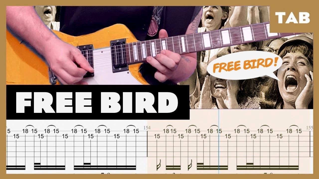 lynyrd skynyrd free bird guitar lesson