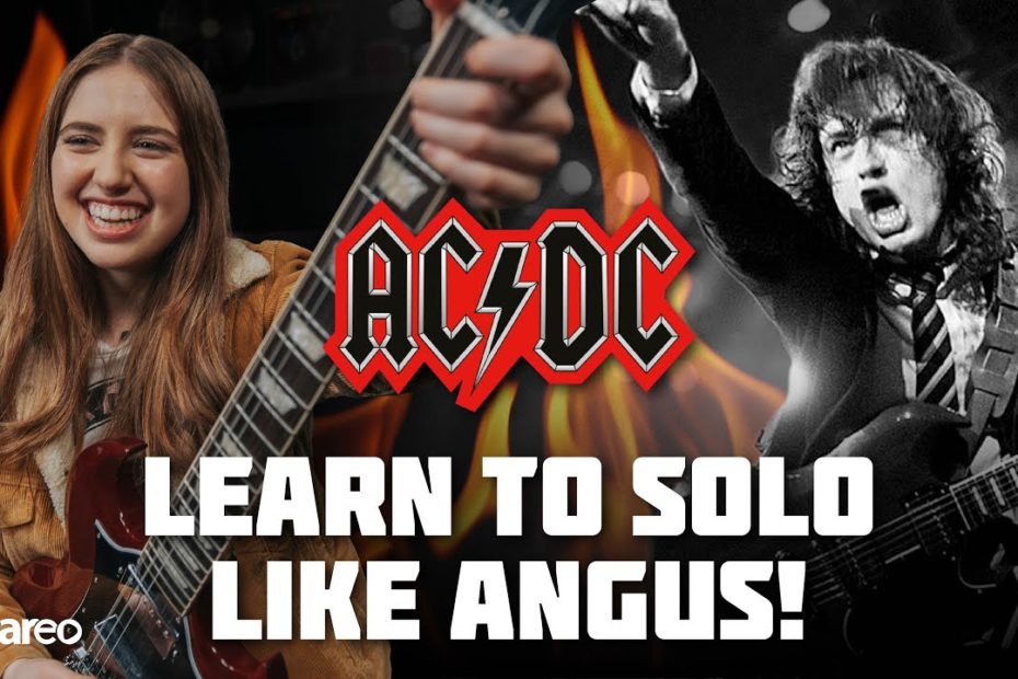 How To Play The "Back In Black" Solo & Sound Like ACDC On Guitar