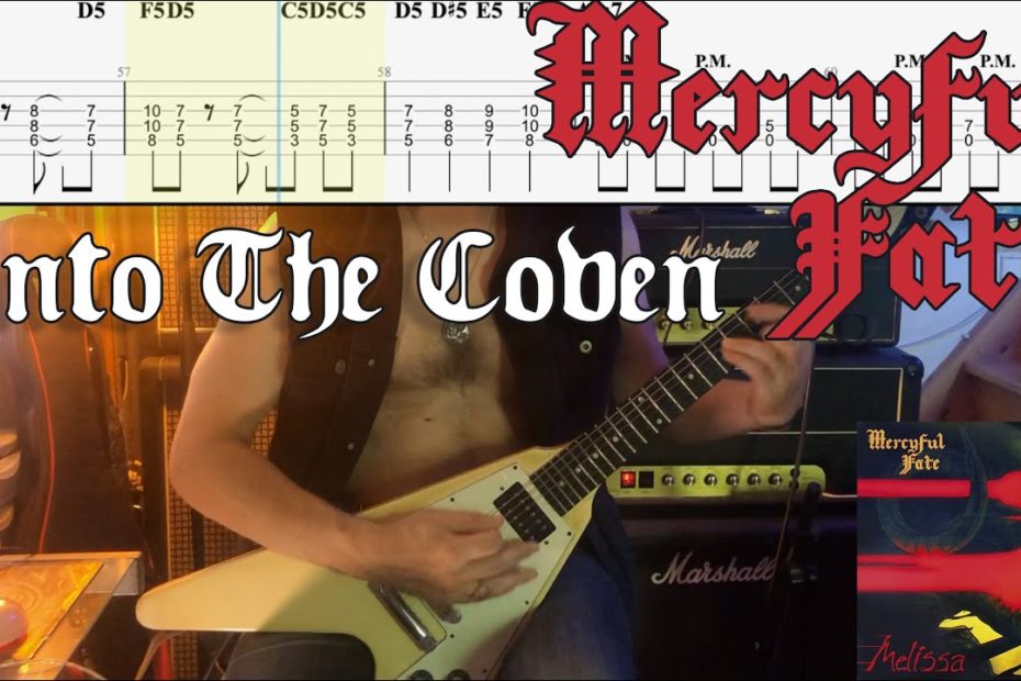 Into The Coven - Mercyful Fate | TAB | Cover | Tutorial