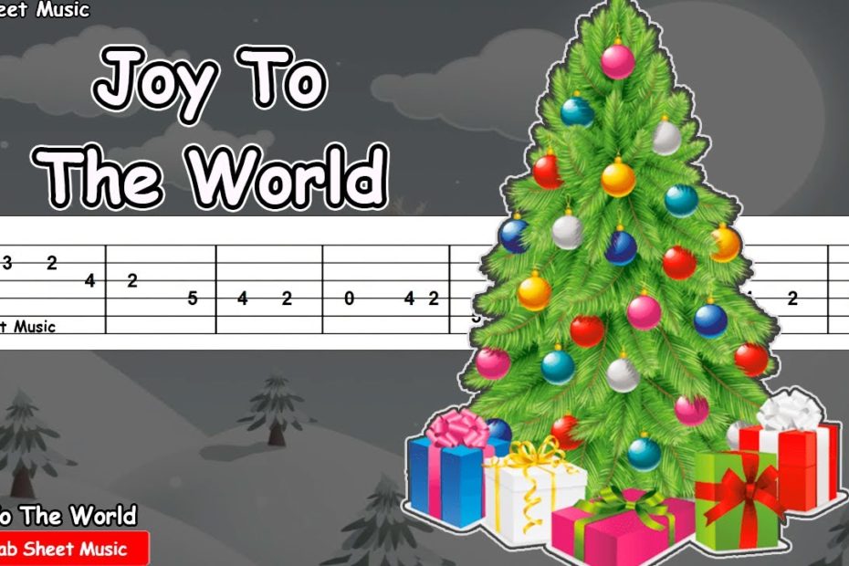 Joy To The World (Christmas) Guitar Tutorial