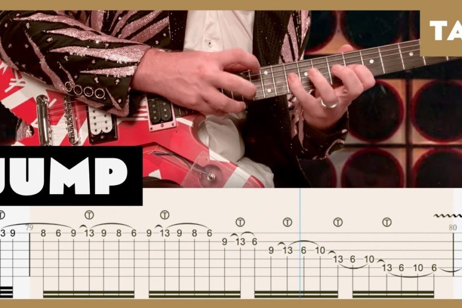 Jump Van Halen Cover | Guitar Tab | Lesson | Tutorial