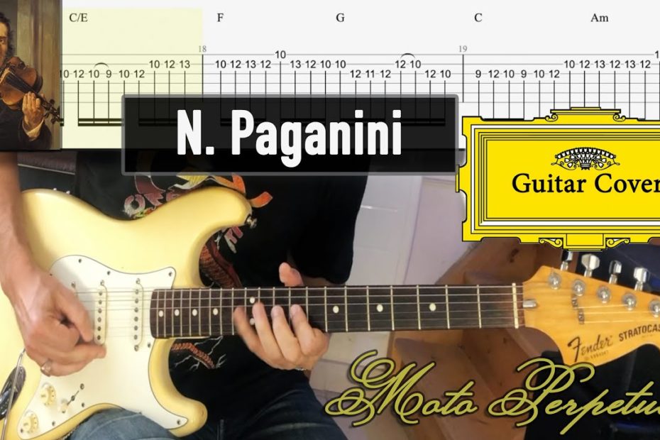 Moto Perpetuo - N. Paganini Cover | TAB | Tutorial