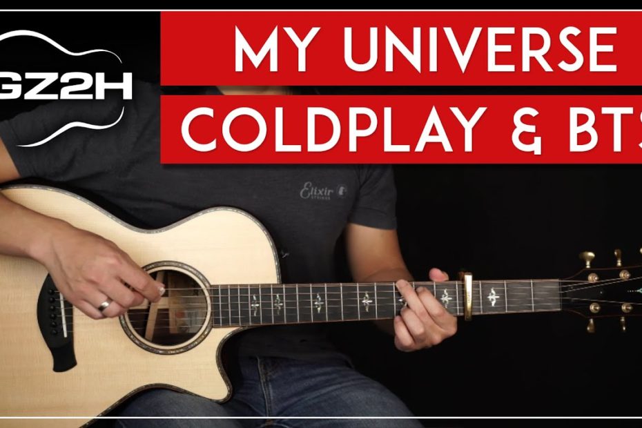 My Universe Guitar Tutorial Coldplay BTS Guitar Lesson |Easy Chords + No Capo|
