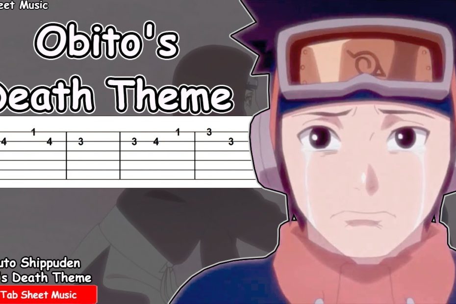 Naruto Shippuden - Obito's Death Theme (A Friend's Reminiscence) Guitar Tutorial