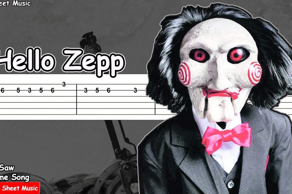 Saw Theme Song - Hello Zepp Guitar Tutorial