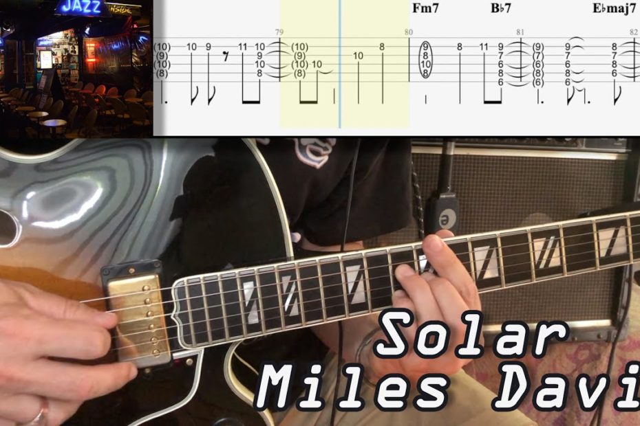 Solar - Miles Davis | TAB | Cover | Tutorial