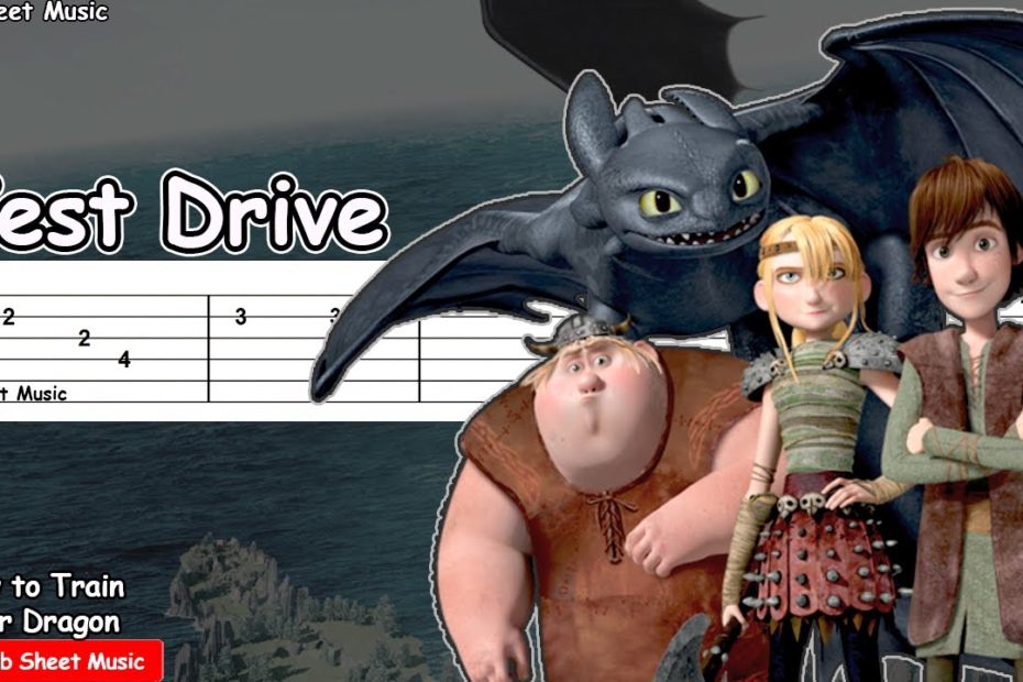 Test Drive - How To Train Your Dragon Guitar Tutorial